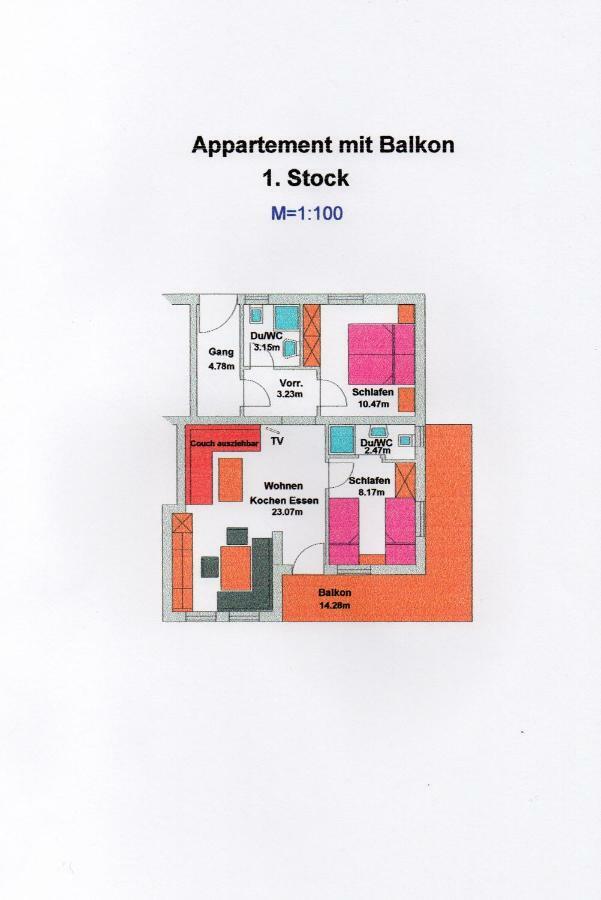Appartement Lotte Familie Gruenberger Brixen im Thale Exteriör bild
